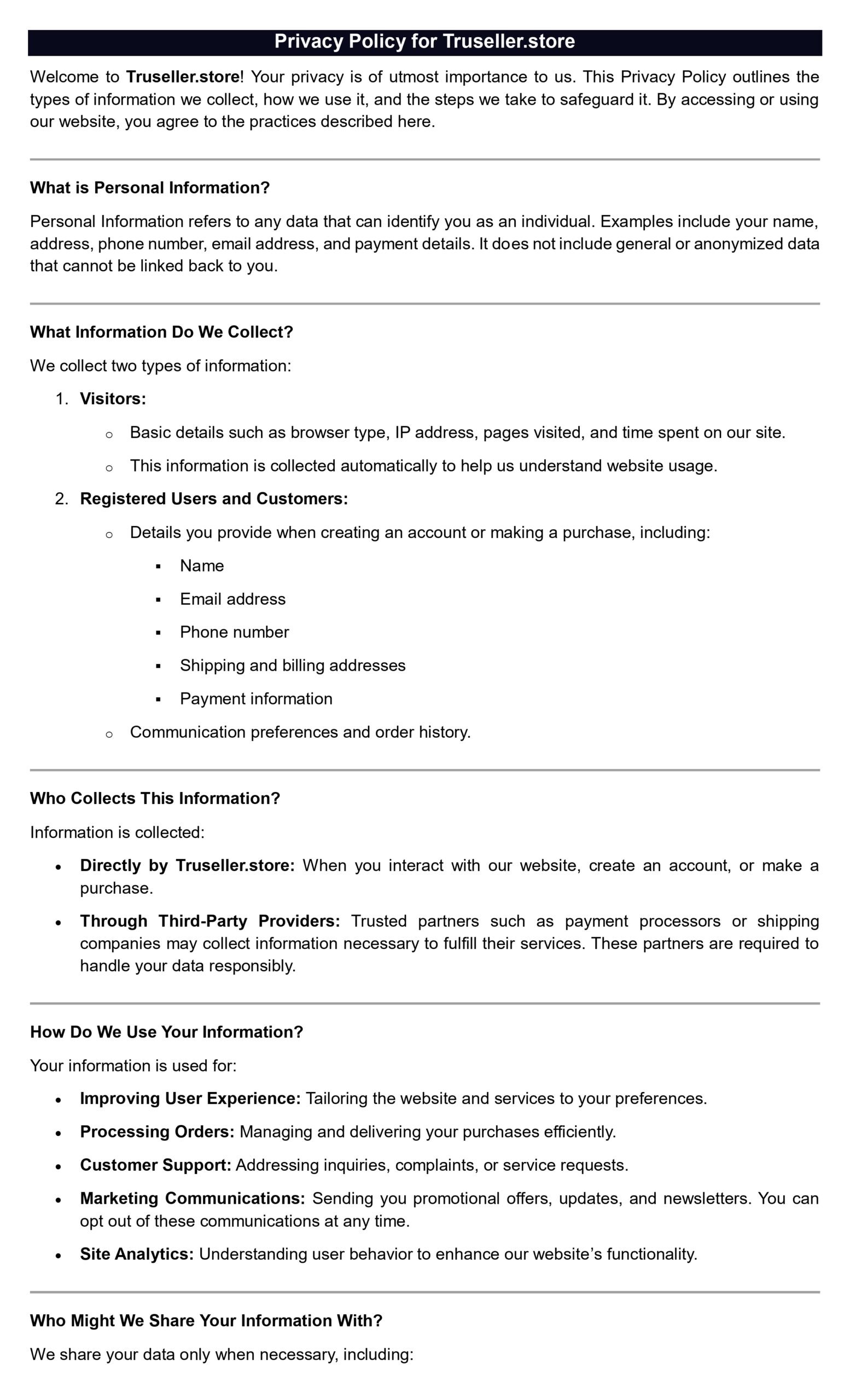Privacy Policy for Truseller_page-0001